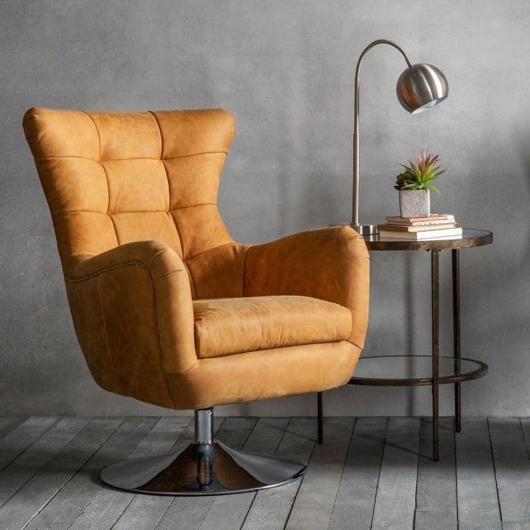 Leather Swivel Chairs For Home and Offices Use
