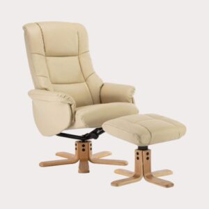 Morris Living Cairo Leather Swivel Chairs