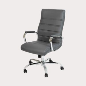 Flash Furniture High Back Leather Swivel Chair