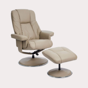 Morris Living Leather Swivel Chairs